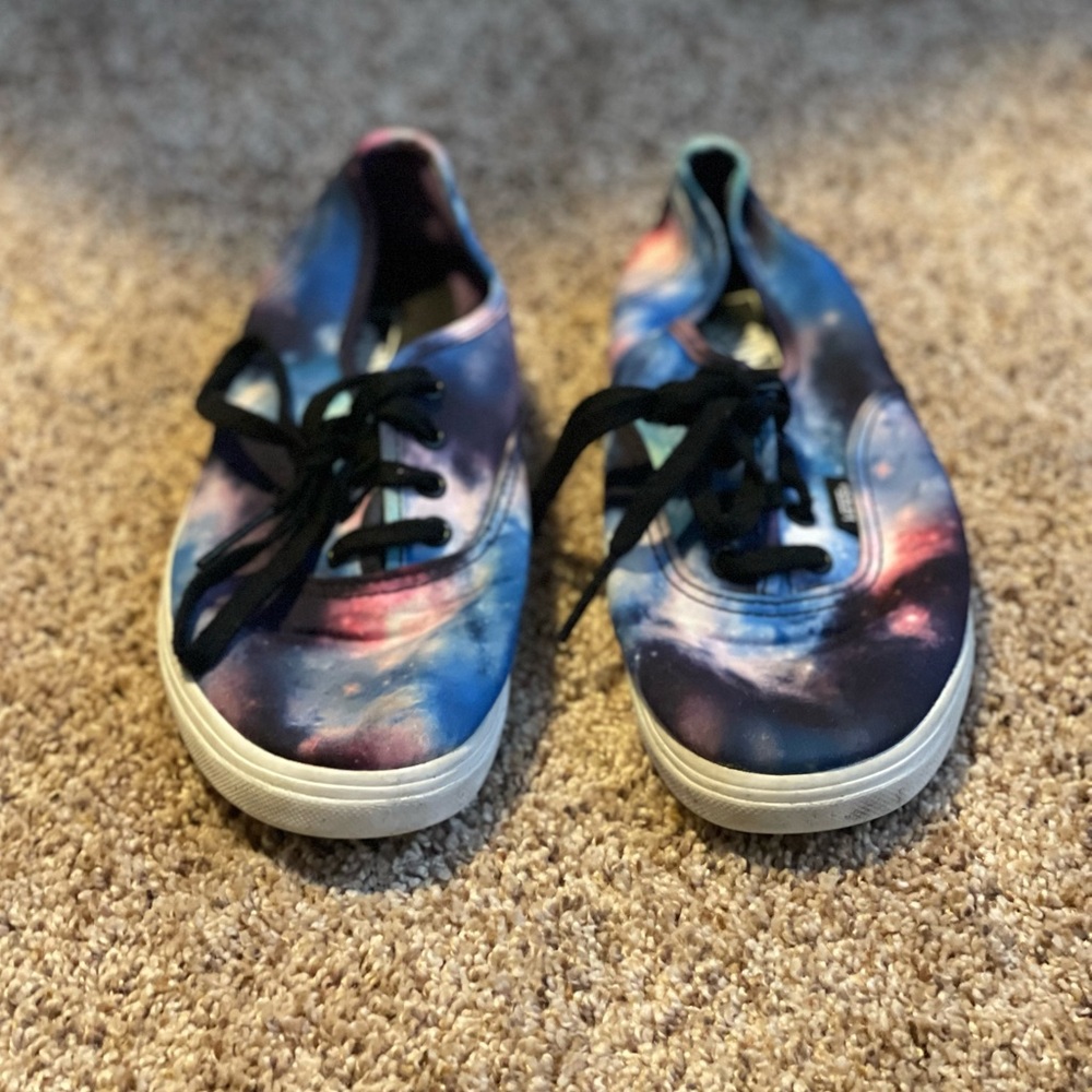 Youth 3.5 Solar System pattern Vans sneakers
